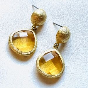 Michelle Albala 18K Gold Vermeil Citrine Earrings